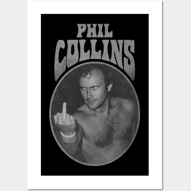 Phil Collins Wall Art by Diamond Creative